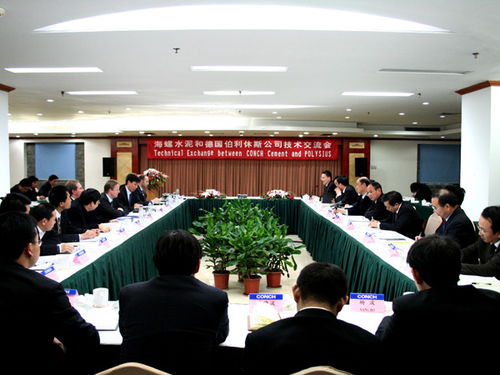 海螺水泥與伯利休斯公司深化技術(shù)交流，共謀綠色發(fā)展新篇章